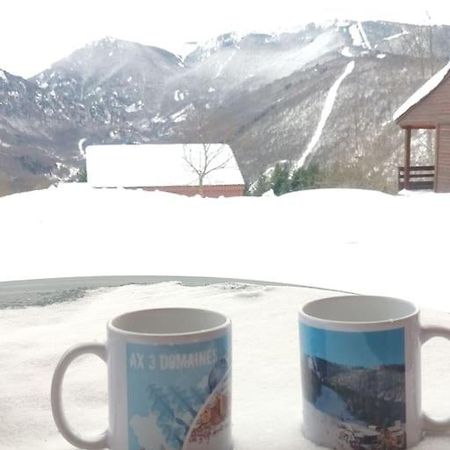 T2 Confortable 31M2 Piscine Terrasse Vue Degagee Montagne Ignaux Екстериор снимка